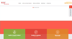 Desktop Screenshot of koop.si